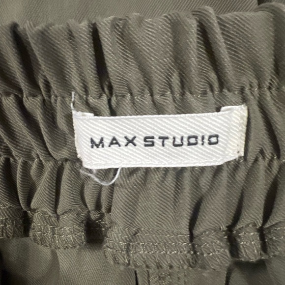 MAXX STUDIO Olive Green Casual Pants - Picture 3 of 3